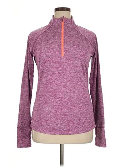 Pre-owned Tangerine Long Sleeve Top Purple Turtleneck Tops