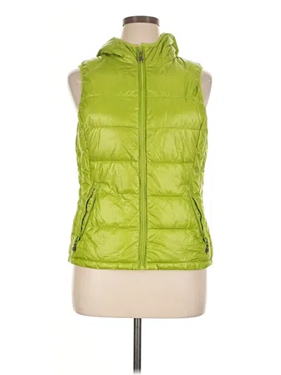 Pre-owned Tangerine Vest In Green
