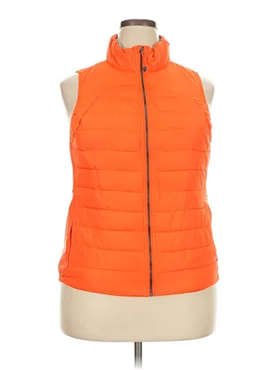 Pre-owned Tangerine Vest In Orange