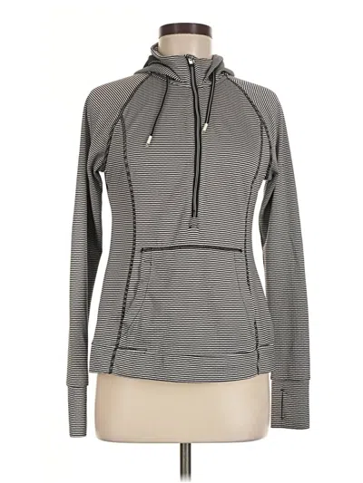 Pre-owned Tangerine Zip Up Hoodie In Gray