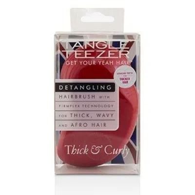 Tangle Teezer - Thick & Curly Detangling Hair Brush - # Salsa Red (for Thick In White