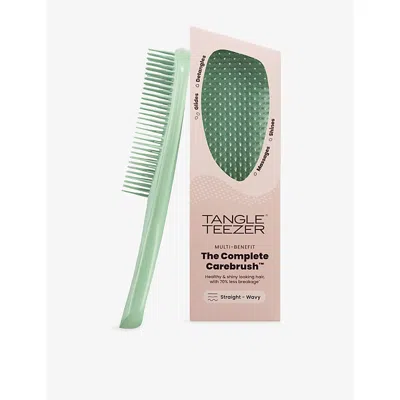 Tangle Teezer He Complete Carebrush Glistening Hair Brush In Glistening Jade