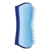 Tangle Teezer Small De-shedding Dog Grooming Brush - Light Blue/blue In Blue