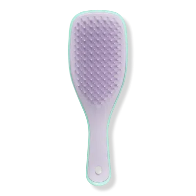 Tangle Teezer The Mini Ultimate Detangler Hairbrush - Wisteria Leaf In Green