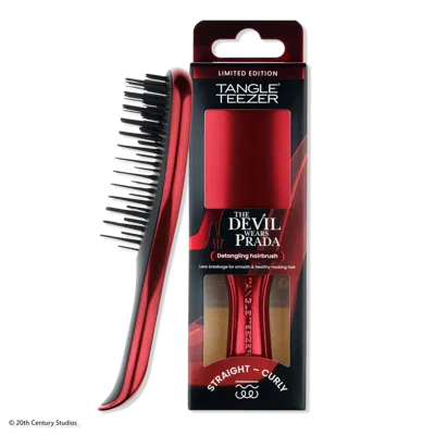 Tangle Teezer The Mini Ultimate Detangler Hairbrush - Devil Wears Prada Red