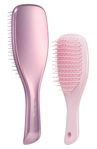 Tangle Teezer Ultimate Detangler & Finisher 2-piece Hairbrush Set $31.48 Value In Transparent