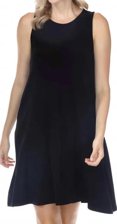 Tango Mango Sleeveless Dress In Black