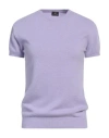 Tangram Woman Sweater Lilac Size Xl Wool, Viscose, Cashmere, Nylon In Purple