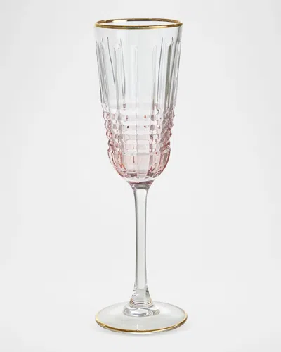 Tania Bulhões Apogeu Champagne Glass, 5 Oz. In Pink