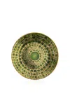 Tania Bulhões Bread Plate Jade Green