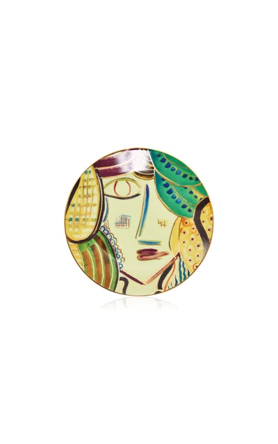 Tania Bulhões Bread Plate Portrait