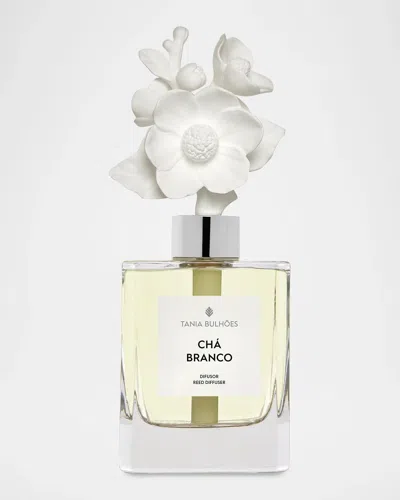 Tania Bulhões Camelia Chá Branco Reed Diffuser In White