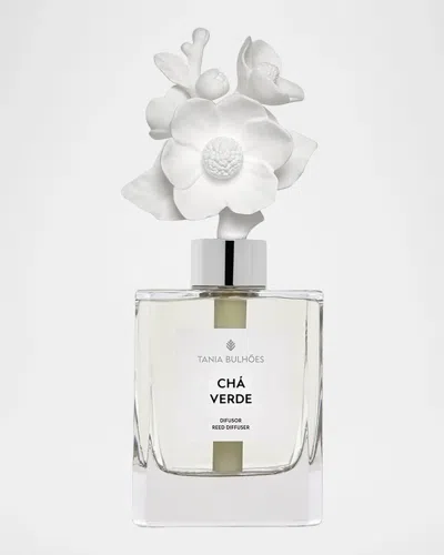 Tania Bulhões Camelia Porcelain Diffuser - Cha Verde