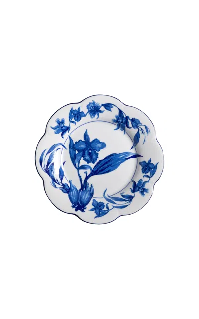 Tania Bulhões Casa Das Orquideas Dessert Plate In Multi