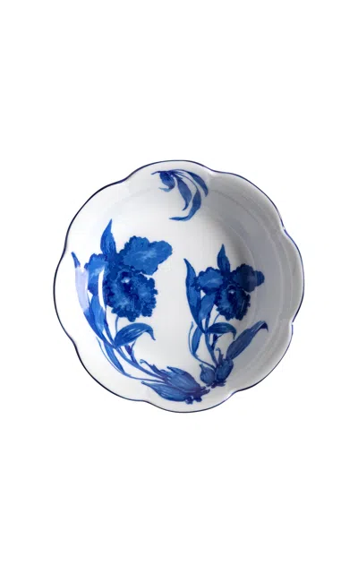 Tania Bulhões Casa Das Orquideas Soup Plate In Multi