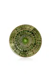 Tania Bulhões Dessert Plate Jade Green