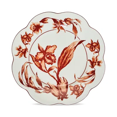 Tania Bulhões Dessert Plate Rouge De Fer In Red