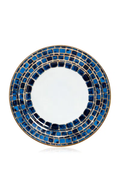 Tania Bulhões Dinner Plate Jade Blue