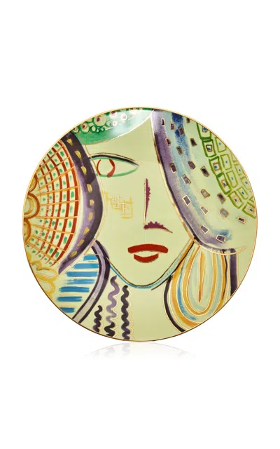 Tania Bulhões Dinner Plate Portrait