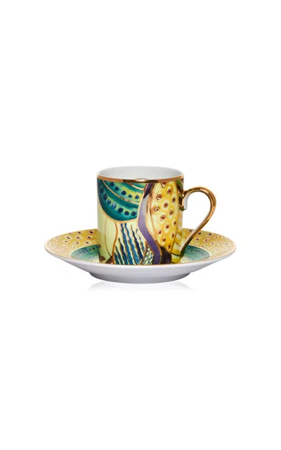 Tania Bulhões Espresso Cup & Saucer Portrait