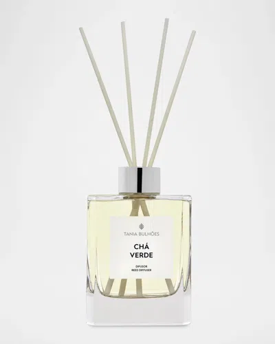 Tania Bulhões Green Tea Reed Diffuser In Transparent
