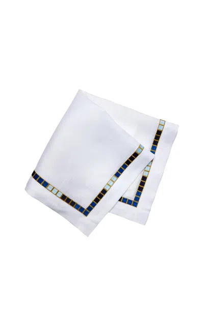 Tania Bulhões Napkin Mosaico Blue