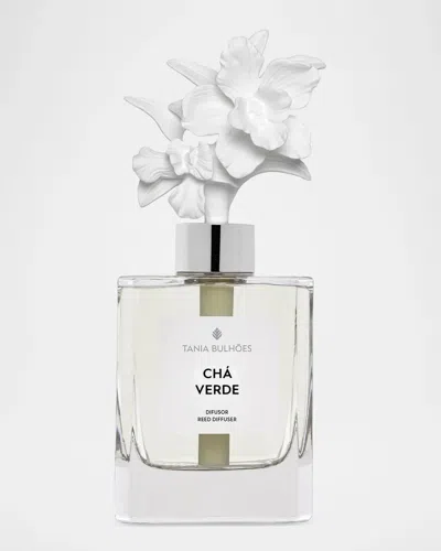 Tania Bulhões Orquideas Chá Verde Reed Diffuser In Transparent