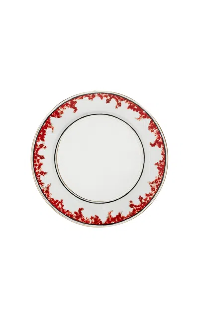 Tania Bulhões Plaza Athenee Dinner Plate In White