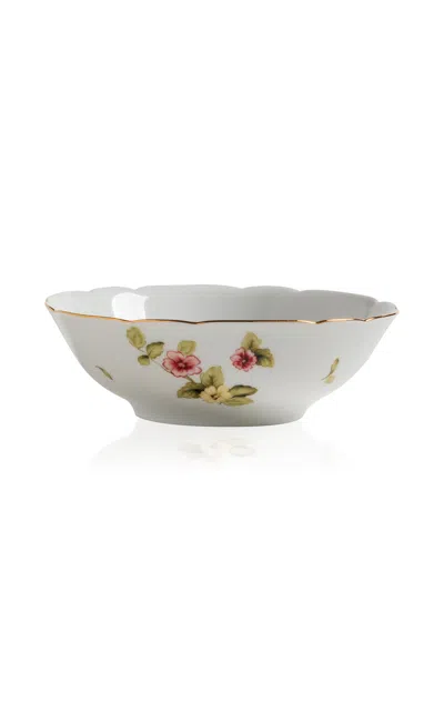 Tania Bulhões Porcelain Bowl In White