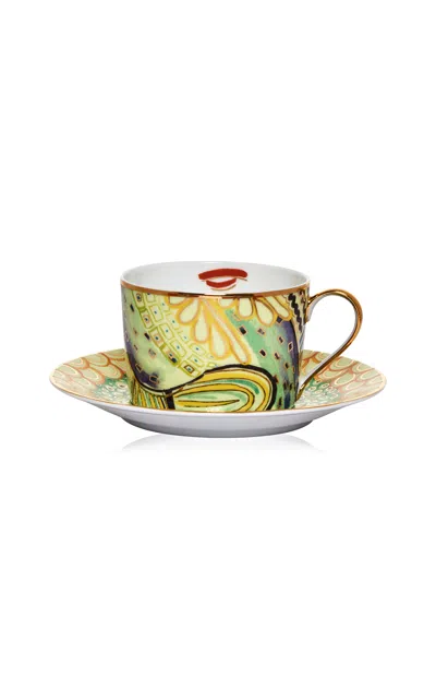 Tania Bulhões Tea Cup & Saucer Portrait