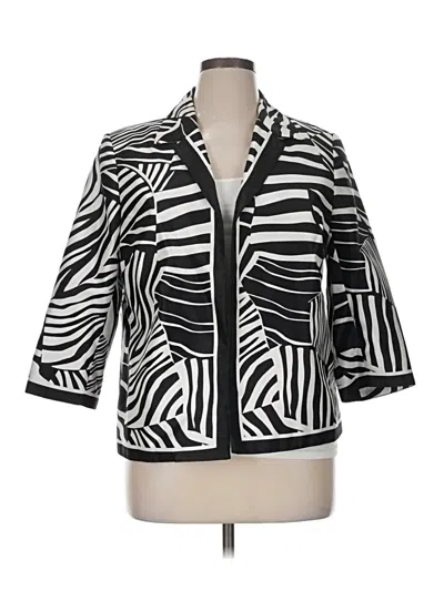 Pre-owned Tanjay Blazer Jacket In Black