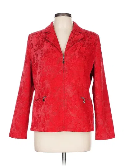 Pre-owned Tanjay Blazer Jacket In Red