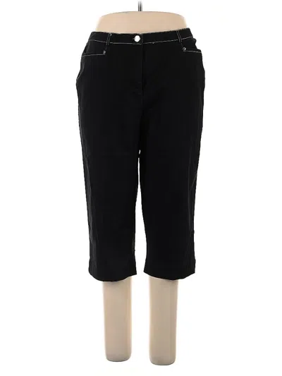 Pre-owned Tanjay Casual Pants In Black