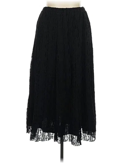 Pre-owned Tanjay Formal Skirt In Black