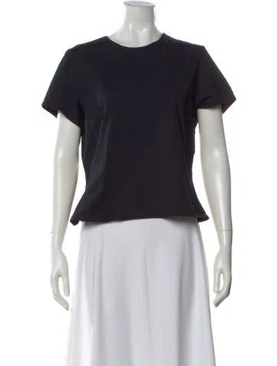 Pre-owned Tank Air Crew Neck Sleeveless Top In Black
