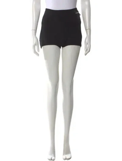 Pre-owned Tank Air Mini Shorts In Black