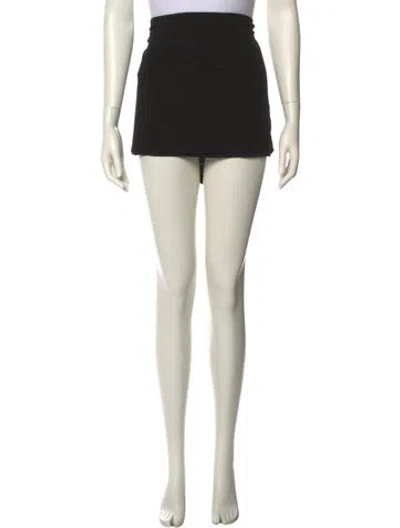 Pre-owned Tank Air Mini Skirt In Neutral