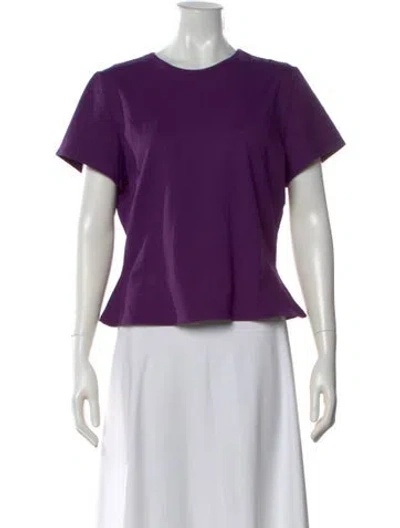 Pre-owned Tank Air Nylon Crew Neck Top In Purple
