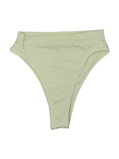 Pre-owned Tanlines By Sivan Ayla Swimsuit Bottoms In Green