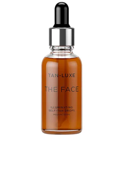 Tan-luxe The Face Illuminating Self-tan Drops In Medium,dark