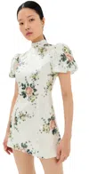 Tanner Fletcher Birdie Floral Sequin Mini Dress Floral Sequin In Floral Sequin