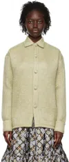 Tanner Fletcher Green Frankie Jacket In Celadon
