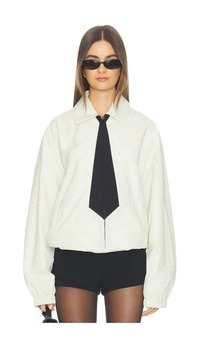 Tanner Fletcher Kennedy Hotfix Tie Track Jacket In Multi