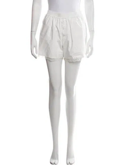 Pre-owned Tanner Fletcher Mini Shorts In White