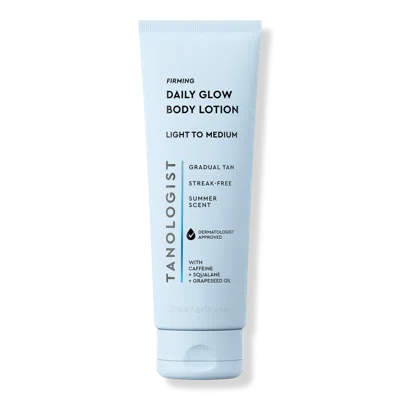 Tanologist Daily Glow - Firming Gradual Tanning Lotion - Fair To Medium