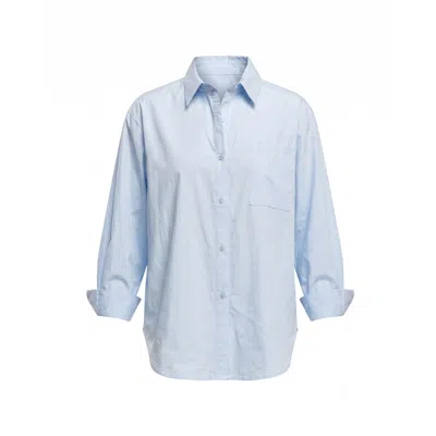 Tantra Spain Sl Women's Oversized Shirt With Front Pocket Blue