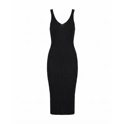 Tantra Spain Sl Women's Strap Knit Dress Black