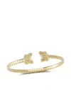 Tanya Farah 18k Gold Butterfly Bracelet In Gold