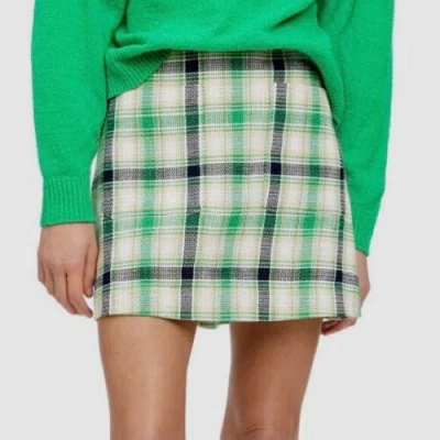 Pre-owned Tanya Taylor $295  Women's Green Ruth Skirt Size 4