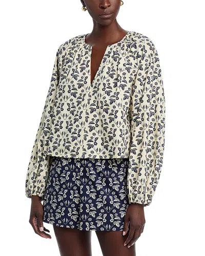 Tanya Taylor Adelina Top In Neutral